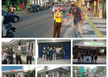 KBS-RI Labanjogo Bagikan Takjil ke Satpam Bojonegoro            