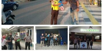 KBS-RI Labanjogo Bagikan Takjil ke Satpam Bojonegoro            