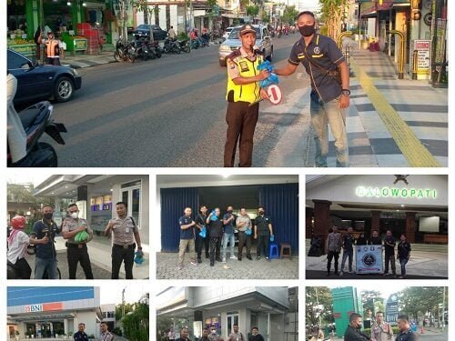 KBS-RI Labanjogo Bagikan Takjil ke Satpam Bojonegoro            