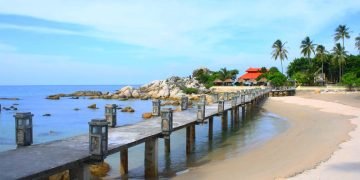 Berikan Rasa Aman Liburan di Pantai, Polda Bangka Belitung Kerahkan Personel