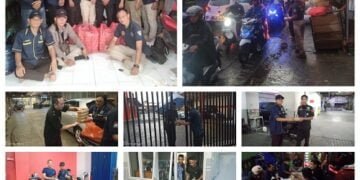 KBS-RI Kota Surabaya Gelar Baksos, Distribusikan 100 Boks Nasi Bungkus