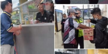 KBS-RI DPC Banyuwangi Bagikan Takjil ke Rekan Seprofesi Satpam