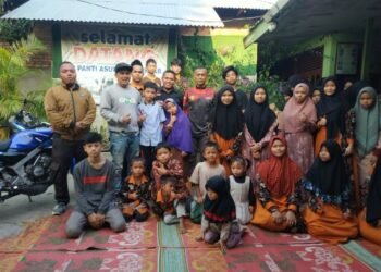 Tak Ingin Kehilangan Momentum Ramadhan, KBS RI Riau Berbagi ke Panti Asuhan