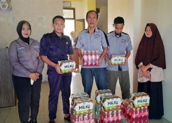 P3A Gorontalo Berikan Santuna ke Petugas Satpam