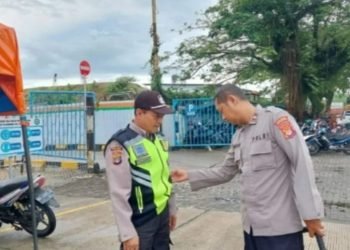 Polres Tarakan Cek Kesiapan Satpam saat Libur Lebaran