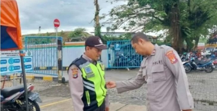 Polres Tarakan Cek Kesiapan Satpam saat Libur Lebaran