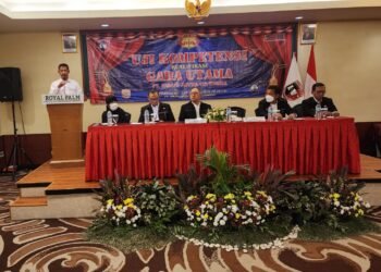 Sebanyak 20 Peserta Ikut Uji Kompetensi Gada Utama Kerjasama BNSP & IAC