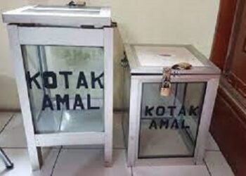 Satpam Amankan Pelaku Pencuri Kotak Amal Masjid