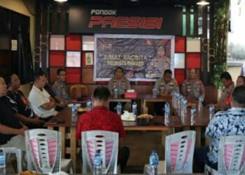 Kapolresta Manado Silaturahmi ke Satpam