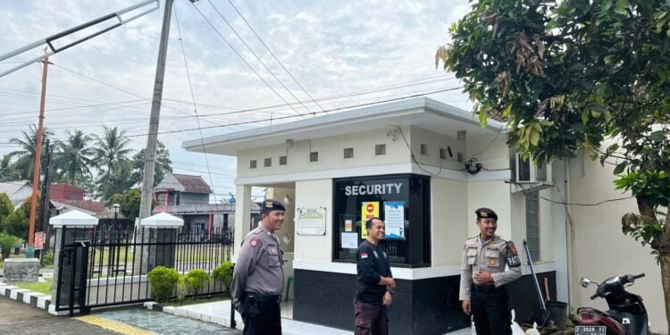 Polres Banjar Lakukan Patroli Dialogis ke Satpam