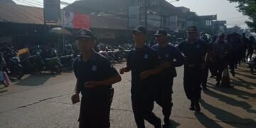 Tingkatkan Kemampuan Satpam, Polisi Berikan Pembinaan Swakarsa