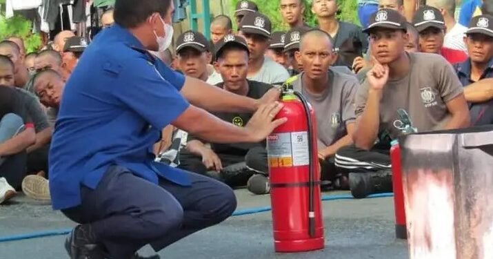 Sebanyak 30 Satpam Dilatih Cara Padamkan Api via APAR