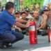 Sebanyak 30 Satpam Dilatih Cara Padamkan Api via APAR