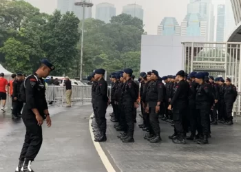 Pengamanan Pertandingan Bola Indonesia-Argentina Dikawal 4.000 Petugas Keamanan