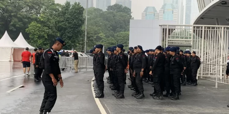 Pengamanan Pertandingan Bola Indonesia-Argentina Dikawal 4.000 Petugas Keamanan