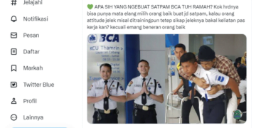 BCA Disebut Punya “Mata Elang” saat Rekrut Satpam