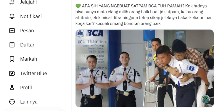 BCA Disebut Punya “Mata Elang” saat Rekrut Satpam