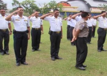 Dinas Perdagangan dan Perindustrian Kulonprogo Latih Satpam Empat Pasar