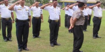 Dinas Perdagangan dan Perindustrian Kulonprogo Latih Satpam Empat Pasar