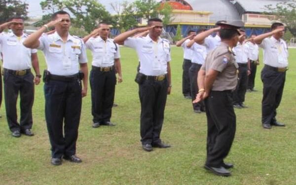 Dinas Perdagangan dan Perindustrian Kulonprogo Latih Satpam Empat Pasar