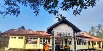 Berikut Pengakuan Satpam Saat Kebakaran Kantor Bawaslu Palangkaraya