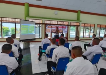 Kasat Lantas Brebes Edukasi Operasi Patuh kepada Satpam Islamic Centre