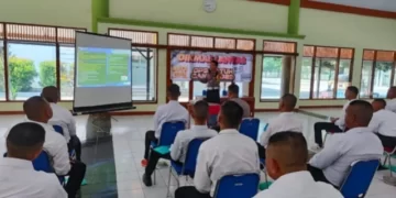 Kasat Lantas Brebes Edukasi Operasi Patuh kepada Satpam Islamic Centre