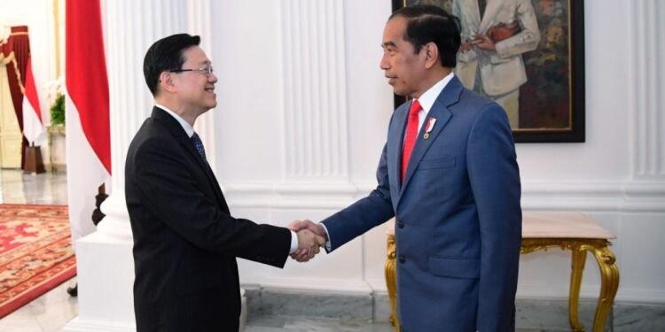 Terima Chief Executive Hong Kong, Jokowi Titip Keamanan Pekerja Indonesia