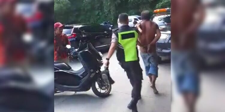 Setelah Kejar-kejaran, Akhirnya Satpam Berhasil Tangkap Terduga Pencuri Tembaga