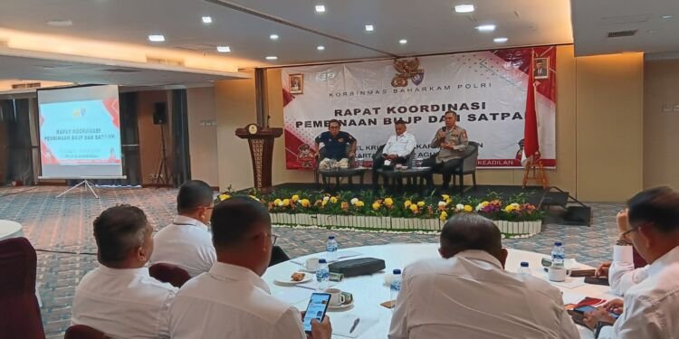 Korbinmas Baharkan Polri Rapat Pembianaan BUJP dan Satpam di Jakarta