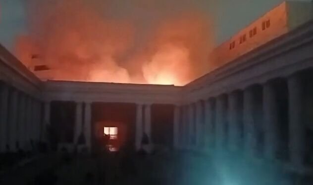 Satpam Dengar Ledakan Sebelum Kebakaran di Museum Gajah