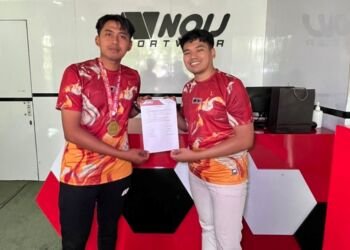 Satpam SMAN 1 Gondanglegi Jadi Brand Ambassador Sportwear Noij