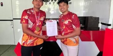 Satpam SMAN 1 Gondanglegi Jadi Brand Ambassador Sportwear Noij