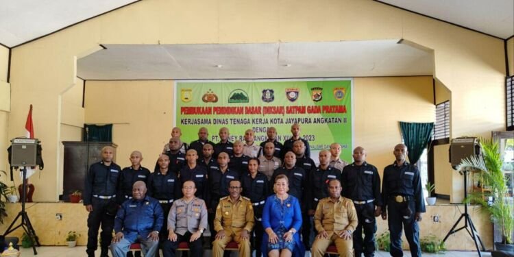 Sebanyak 50 Satpam Ikuti Gada Pratama yang Digelar Pemkot Jayapura