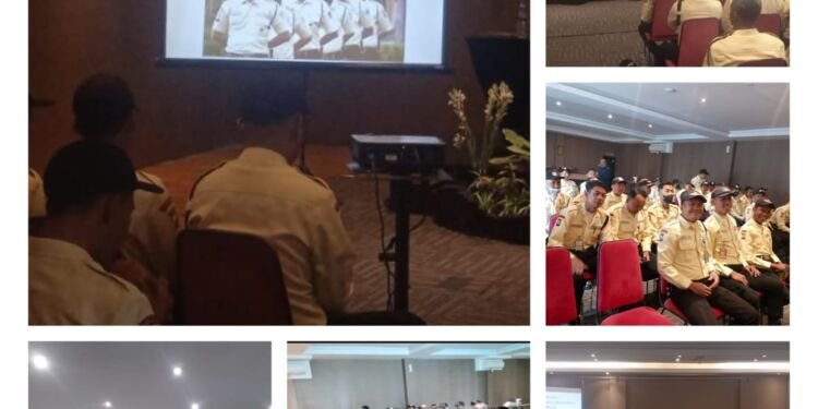 50 Satpam Ikuti Pelatihan Grooming dan Greeting di Batu