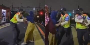 Dua Satpam KRL Gagalkan Ibu yang Mau Bunuh Diri di Stasiun Pasar Minggu