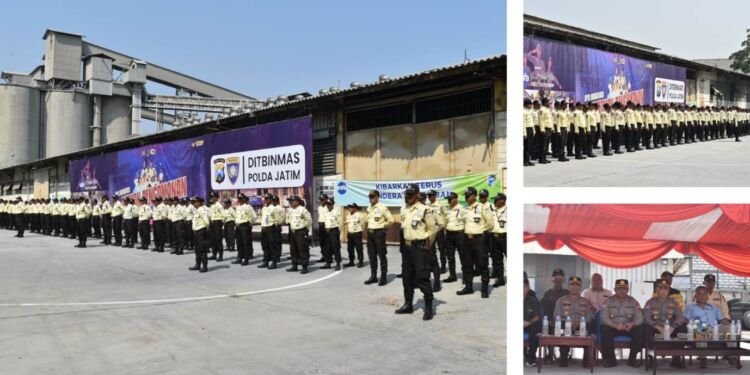 Sebanyak 240 Satpam Apel Konsolidasi Tingkatkan Kamtibmas di Gresik