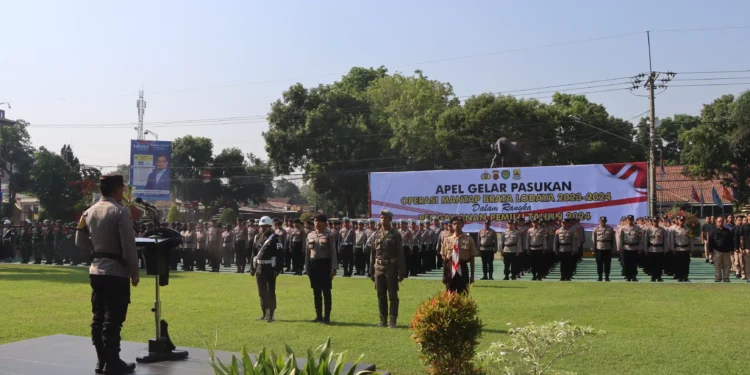 Sebanyak 1.268 Personel Disiagakan Antisipasi Keamanan Pilwu dan Pemilu di Cirebon