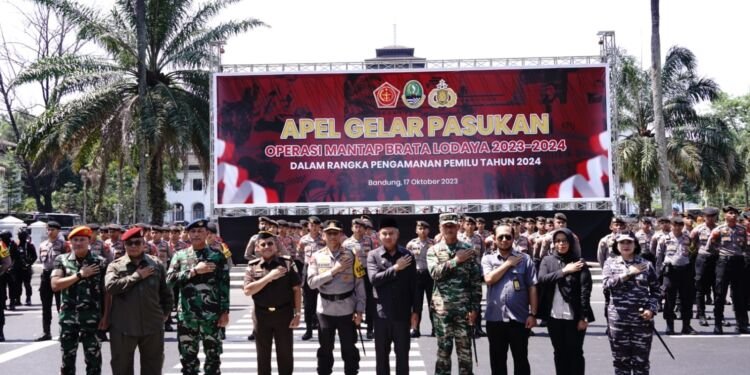 Polda Jabar Kerahkan 19.475 Petugas Jaga Keamanan Pemilu