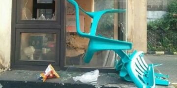 Geng Motor Serang Pos Keamanan, Satpam Terluka