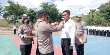 Polres Rote Ndao Buka Diklat Gada Pratama Angkatan XVIII