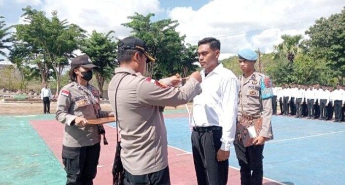 Polres Rote Ndao Buka Diklat Gada Pratama Angkatan XVIII