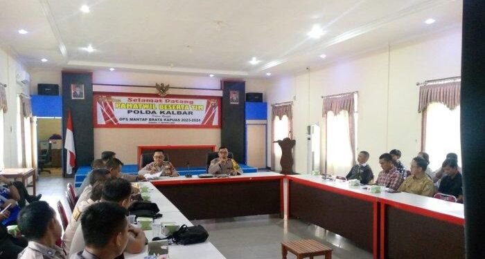 Polres Sekadau Gelar Rapat Jelang HUT Ke-43 Satpam