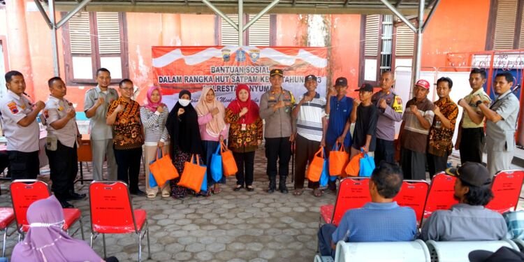 RSUD Banyumas Gelar Bansos Peringati HUT Ke-43 Satpam