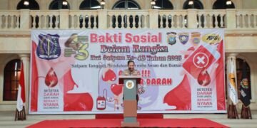 500 Satpam Kepri Ramaikan Donor Darah, Target 400 Kantong Terkumpul