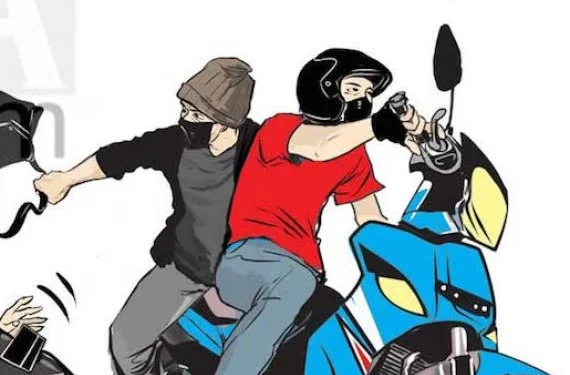 Mantan Satpam Jambret Kalung Tetangga, Berakhir Diamuk Massa