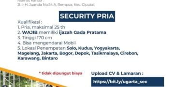 Loker Satpam, 11 Kota ini Butuh Tenaga Satpam