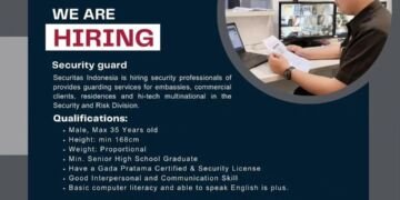 Securitas Indonesia Butuh Satpam di Wilayah Bekasi, Mulai Kerja April 2024