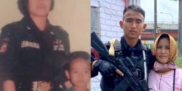 Harunya Ibu Satpam Berhasil Didik Anak hingga Jadi Polisi