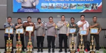 Satpam Berprestasi Raih Penghargaan dari Polres Indramayu